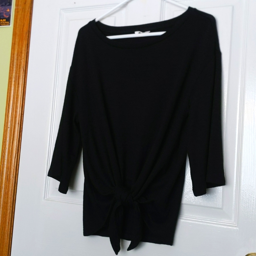 Gap Black Knit Top Size: S